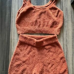 Stars Above Warm Brown Fuzzy Set